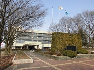 【周辺】 | リッチオークヒルズ　Ｃ | 東根市役所まで850m