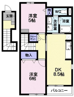 【間取り】 | リバティーベルＡ