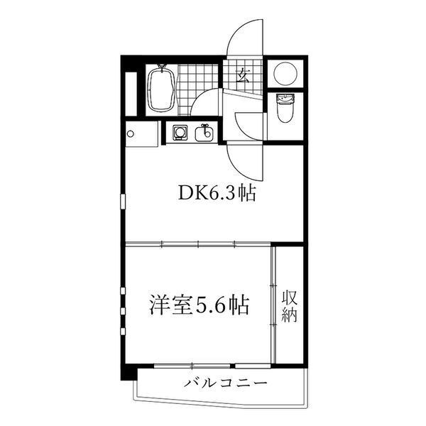 レスポアールグリーンヒル21の間取り