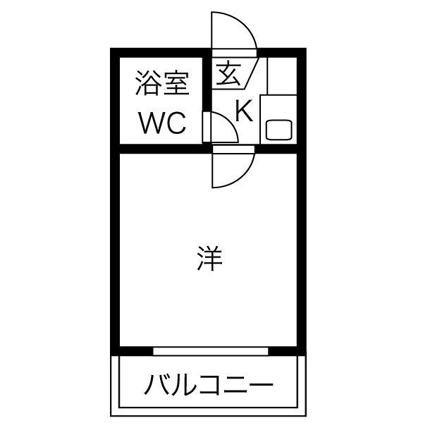 アルシャイン御幸の間取り