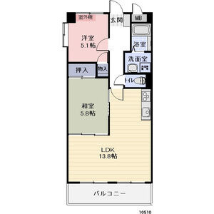 ラヴィアン八千代の間取り