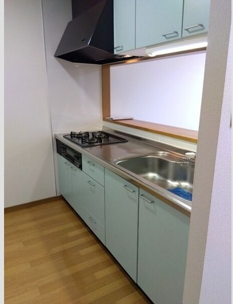 カロン尺口のキッチン