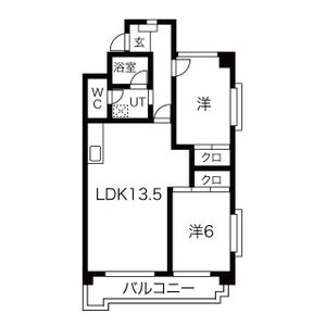 グリーンハイツの間取り