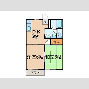 サニーコート三好丘の間取り