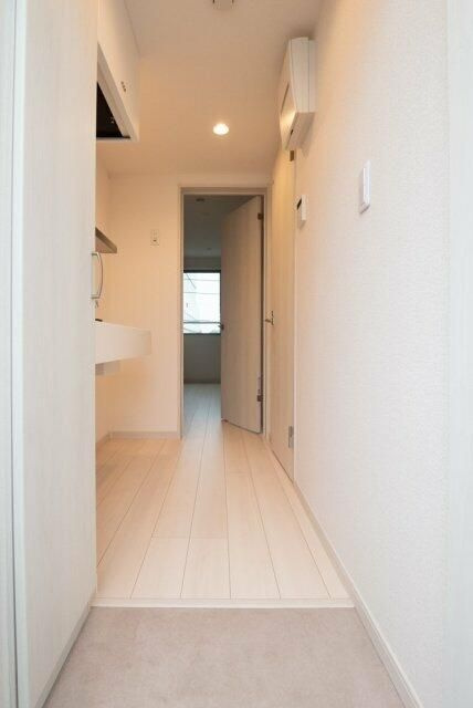 クレシア青戸の玄関