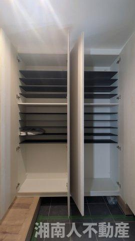 藤沢市片瀬４丁目１０－１９新築戸建ての収納|収納のためのスペースです