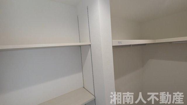 藤沢市片瀬４丁目１０－１９新築戸建ての収納|大きなスペースがあり、収納には困りません