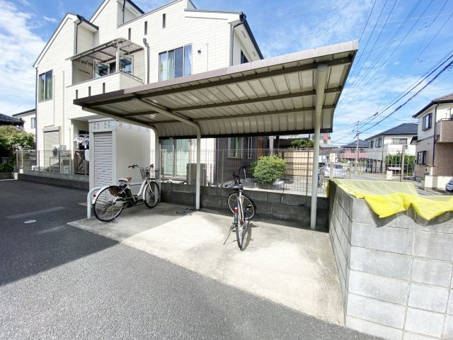アムールハイデルⅡのその他共用部分|駐輪場です！