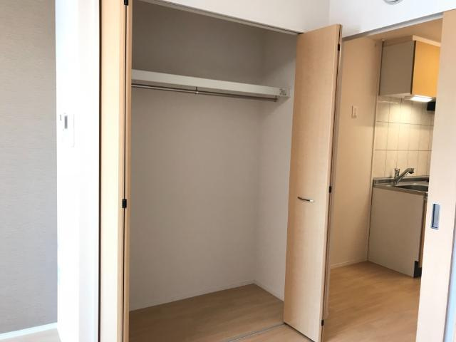 サンモールの浴室|クローゼット