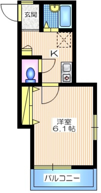 メゾンシャルムの間取り