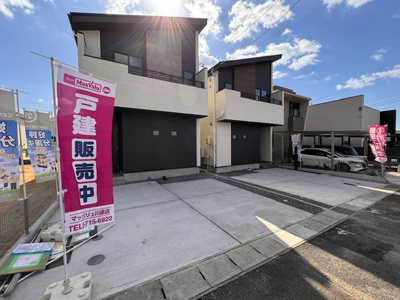 【外観】 | KIS名古屋市守山区上志段味３期全２棟【仲介手数料無料　上志段味小　志段味中】 | LINEから簡単お問合せ可能！
友達検索で@nqk7328tです！。