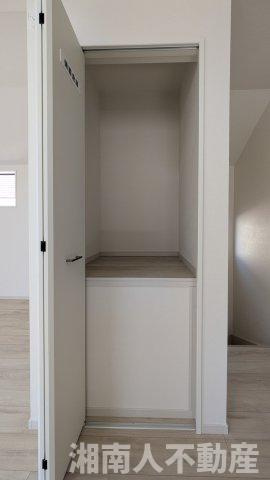 藤沢市片瀬４丁目２２１６－６０新築戸建ての収納|収納があります