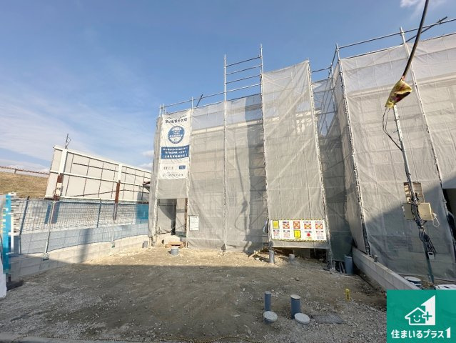 藤井寺市大井　第2期　新築一戸建ての外観|周辺は落ち着いた街並みの住宅地！子育てがしやすい住環境です！まだ未完成ですが、現地でしかわからない事もございます。是非一度ご覧ください。