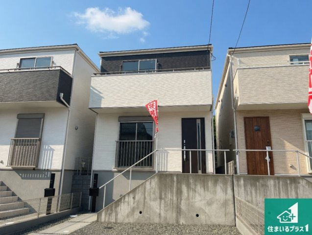 神戸市須磨区北落合　第2期　新築一戸建ての外観|お客様に長く安心して住んでいだだける事にこだわった家づくり！住んでからのアフターサービスにもしっかりと取り組んでいます！
