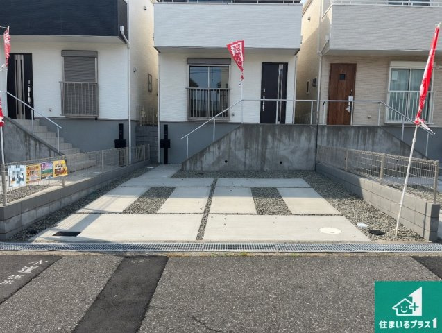 神戸市須磨区北落合　第2期　新築一戸建ての駐車場|駐車スペース！散水栓があるので、こまめに愛車を洗えます！