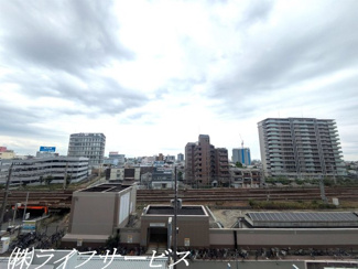 【展望】 | バルコニーからの眺望／目の前に背の高い建物が無いため眺望良好です！
