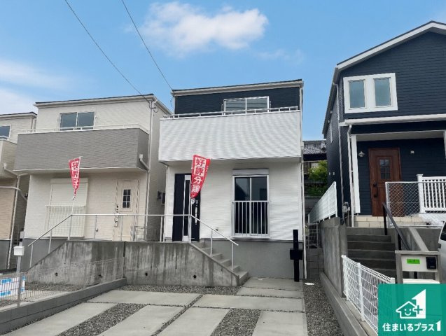 神戸市須磨区北落合　第2期　新築一戸建ての外観|お客様に長く安心して住んでいだだける事にこだわった家づくり！住んでからのアフターサービスにもしっかりと取り組んでいます！