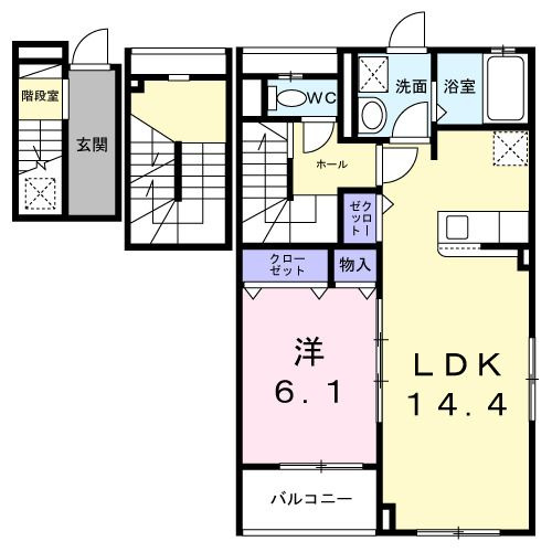 ローレル　東向島の間取り