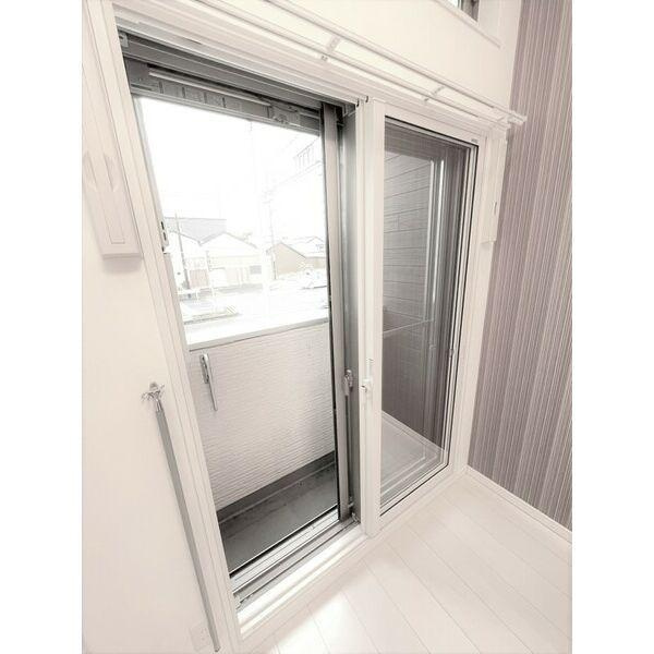 ウエストゼロ　名古屋市賃貸　仲介手数料無料のバルコニー