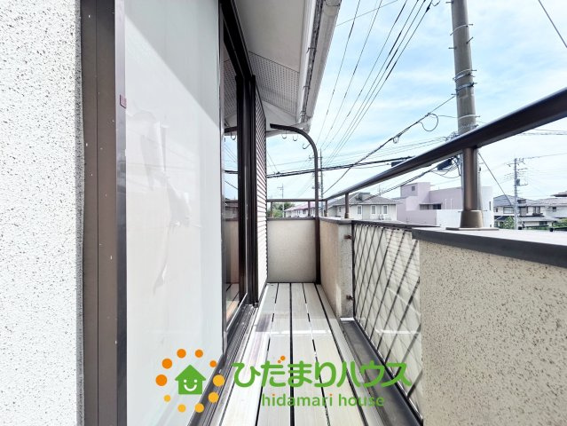 白岡市新白岡2丁目　中古一戸建てのバルコニー