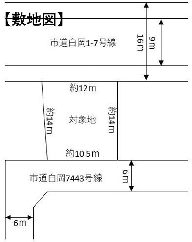 白岡市新白岡2丁目　中古一戸建ての区画図|全１棟