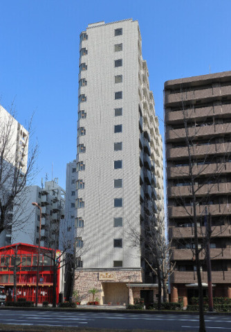 プレジオ難波ASIANの外観パース