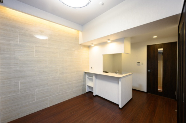 プレジオ難波ASIANの居間・リビング