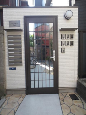 【エントランス】 | ベルフォート | ＴＶモニター付きオートロック 