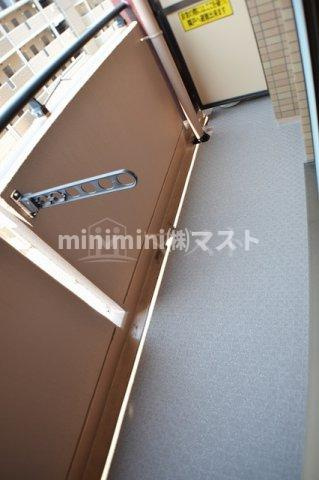 エルセレーノ九条のバルコニー