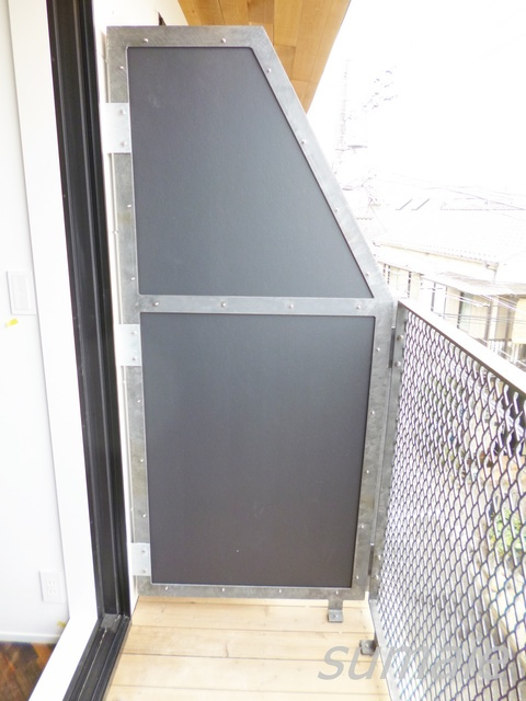 北区神谷３丁目のアパートのバルコニー|バルコニーです☆