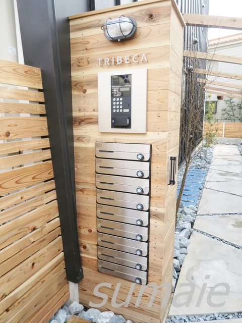 北区神谷３丁目のアパートのその他共用部分|オートロックと集合ポスト♪