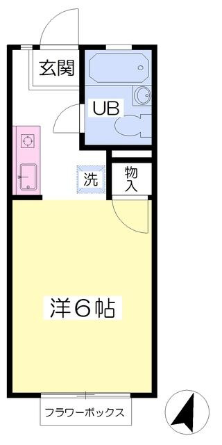 横浜市磯子区森4丁目のアパートの画像