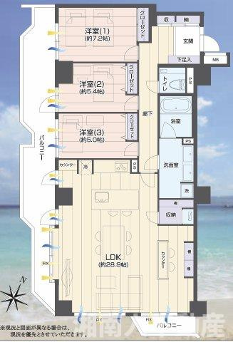 湘南タワーズの間取り