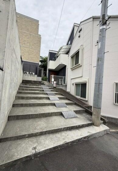新宿区中落合１丁目の中古一戸建の駐車場| 