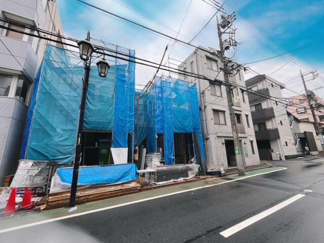 練馬区北町２丁目の新築一戸建の前面道路含む現地写真|現地前面道路（2025.8月撮影） 