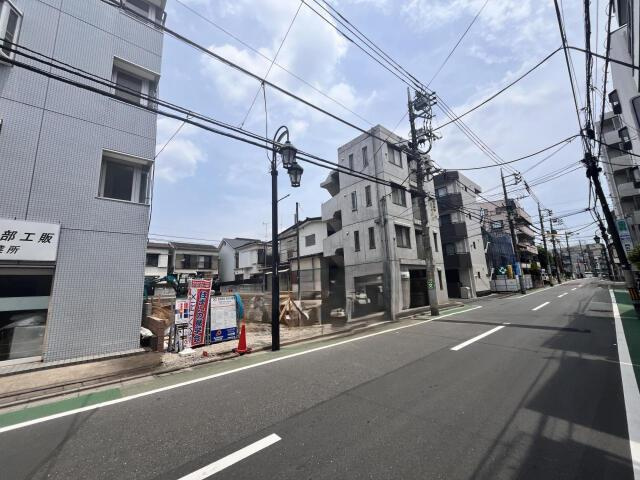 練馬区北町２丁目の新築一戸建の前面道路含む現地写真|前面道路（2025.6月撮影） 