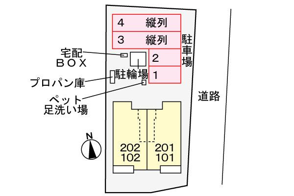 プレッソ　　刈谷市近郊の賃貸はクラスホーム刈谷店の駐車場