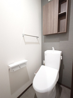 【トイレ】 | D-residence東川口　N | 落ち着いた色調のトイレです