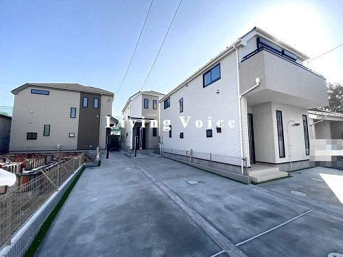 【外観】 | 【仲介手数料０円】茅ヶ崎市東海岸南4丁目　新築一戸建て　全5棟 | 茅ヶ崎市東海岸南4丁目　新築一戸建て　全5棟