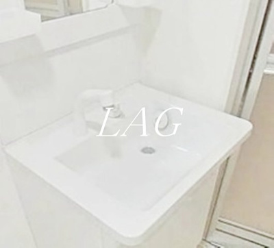 【洗面所】 | アドヴァンスＴＴ１号館 | 独立洗面台です。