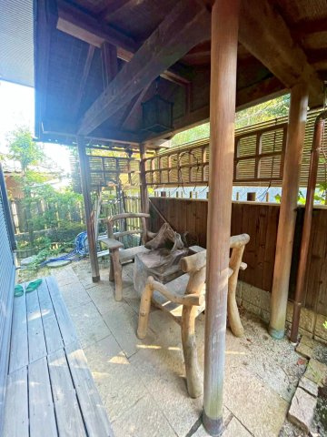 四条畷市田原台9丁目の庭|庭は様々な利用用途があります。ゆったりご家族のだんらんスペースとしてもおすすめです。
