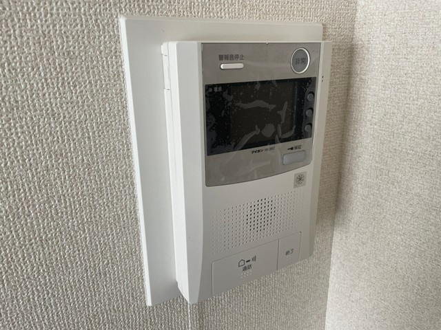 PLENDY与野のセキュリティ|モニター付きインターホンです