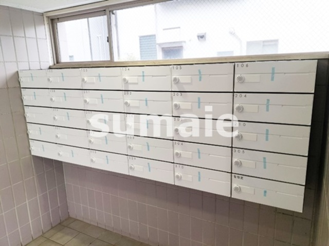 PLENDY与野のその他共用部分|集合郵便ポスト。