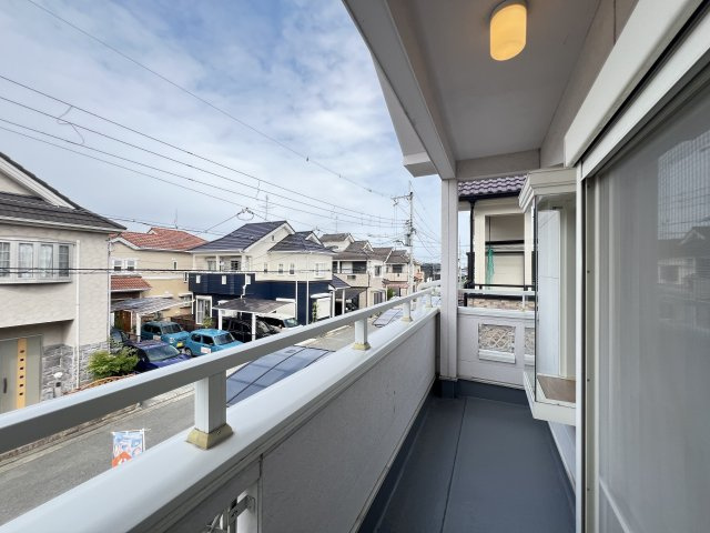 橿原市石原田町のバルコニー