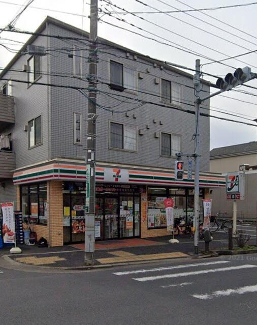 江戸川区北小岩８丁目の中古一戸建の前面道路含む現地写真|セブンイレブン北小岩店まで83m 