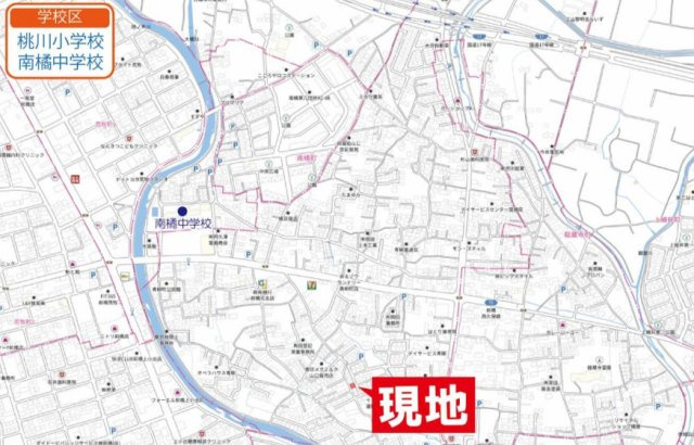 【中古】前橋市青柳町　４Kの地図