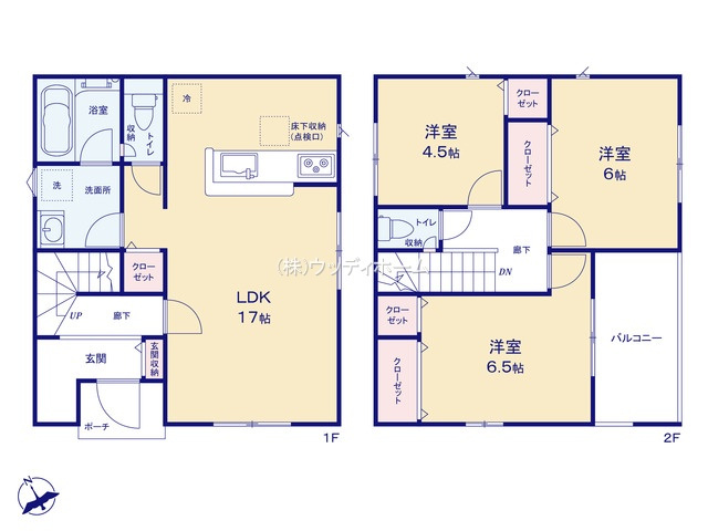 春日部市西金野井第48　新築一戸建て