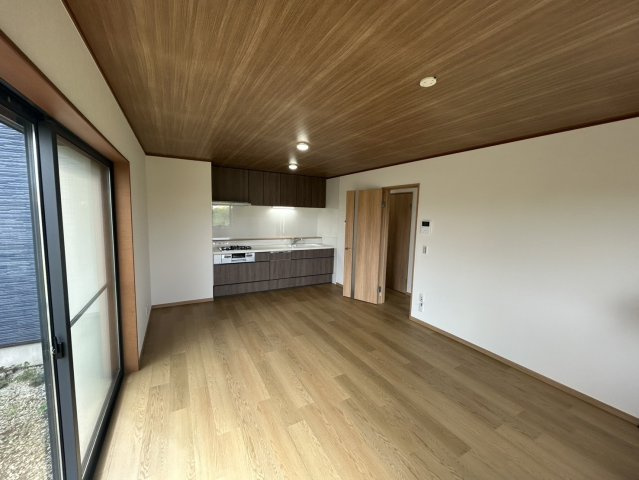 大門　戸建の居間・リビング|リビングです。