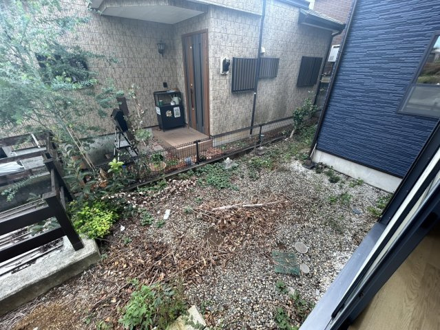 大門　戸建の庭