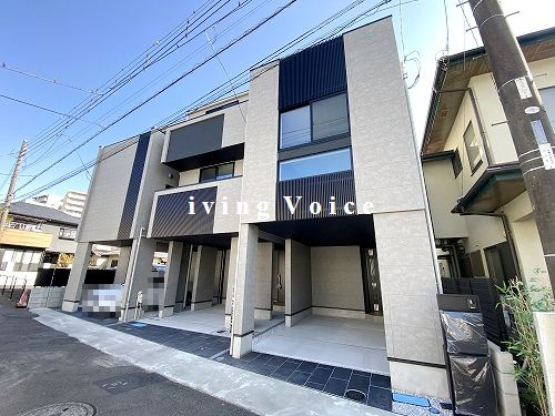 【外観】 | 【仲介手数料０円】藤沢市鵠沼花沢町　新築一戸建て　全3棟 | 【仲介手数料０円】藤沢市鵠沼花沢町　新築一戸建て　全3棟